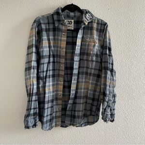 Cakeworthy Mandalorian Plaid Shirt